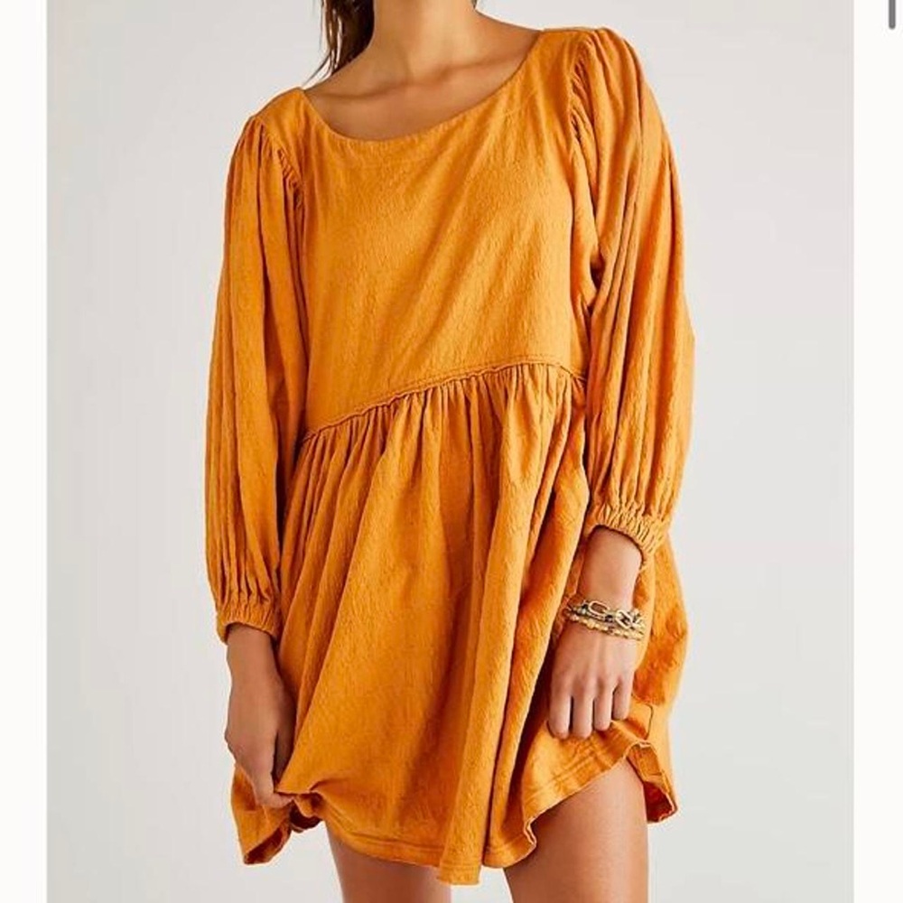 Free People Beach Get Obsessed Babydoll Mini Dress